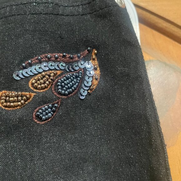 Diane Gilman Embroidered Jeans - Picture 5 of 7